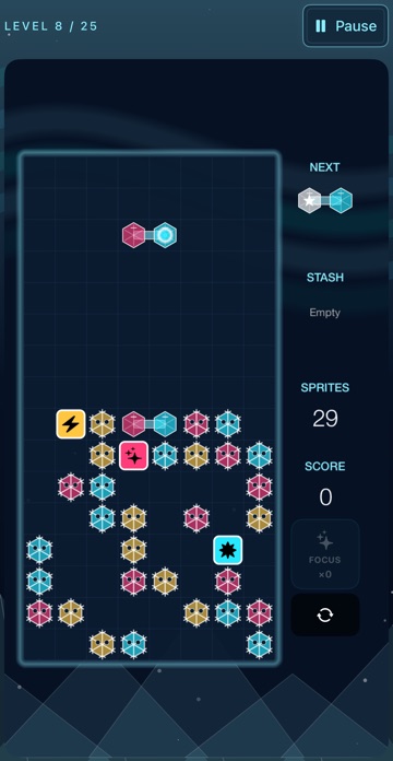 The same board in the Arctic theme.