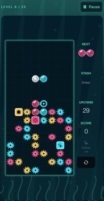 The same board in the Underwater theme.